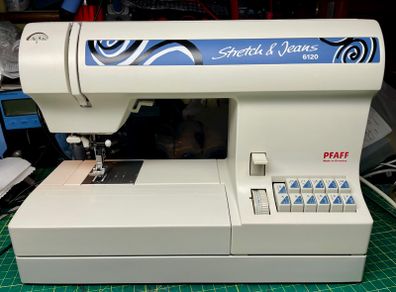 PFAFF 6120 Stretch & Jeans Sewing Machine (with IDT) - Just serviced - Excellent condition