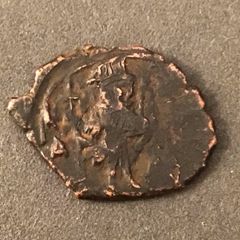 Byzantine Empire Emperor Constans II 641 AD Follis