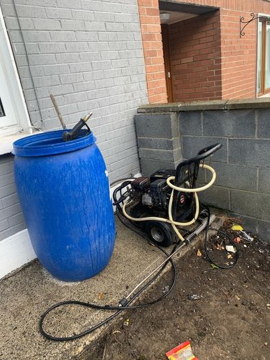 power washer all the parts including new hose