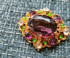 vintage brooch reduced