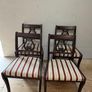 4 lyre back chairs Image 3