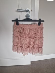 Lace Mini Skirt