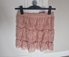 Lace Mini Skirt
