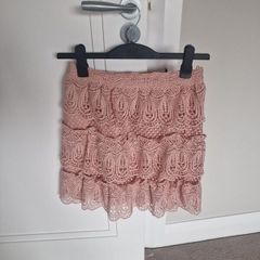 Lace Mini Skirt