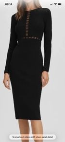 Reiss black dress
