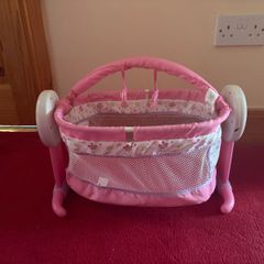 Fisher Price dolls swinging cot