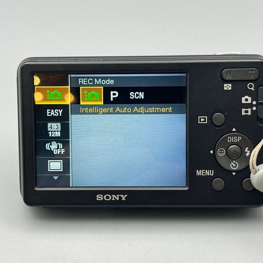 Sony DSC-W310 12.1MP Digital Camera Black - Full Kit