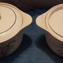 arklow pottery honey stone taurine's x 2 Image 2