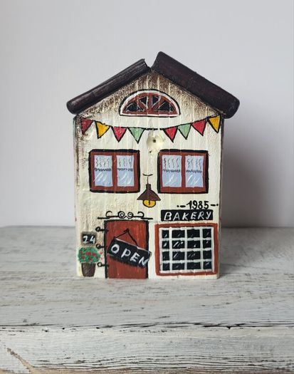 handcrafted tiny wooden house!