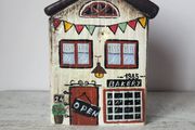 handcrafted tiny wooden house!