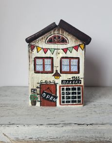 handcrafted tiny wooden house!