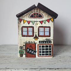 handcrafted tiny wooden house!