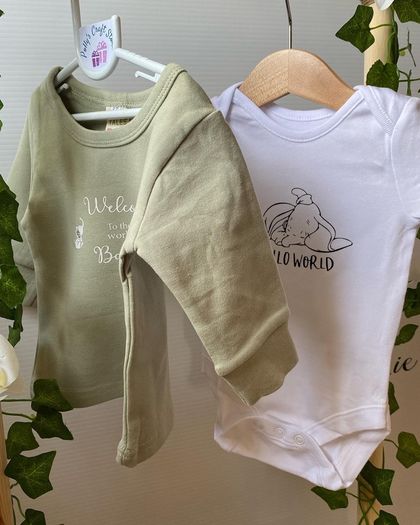 Personalised Baby Crate / Baby Gift
