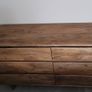 Solid Rustic Oak 6 Drawer Chest Image 9