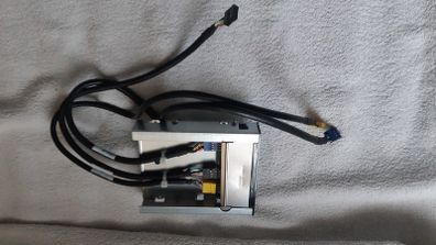 3.5" Front Drive Bay I/O Panel 2x USB 2.0 1x FireWire 3.5mm audio out mic in