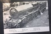 Old CIE train postcard