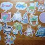 50pcs Science Experiment Stickers Decals Image 5