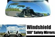 Motorcycle Motorbike Windscreen 180 Degree Blind Spot Mirror Wide Angle Rearview Mirrors Small Rear View Mirror For BMW Yamaha Honda