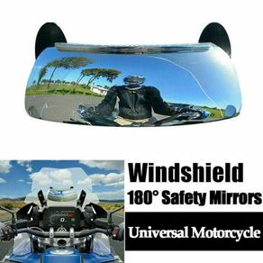 Motorcycle Motorbike Windscreen 180 Degree Blind Spot Mirror Wide Angle Rearview Mirrors Small Rear View Mirror For BMW Yamaha Honda
