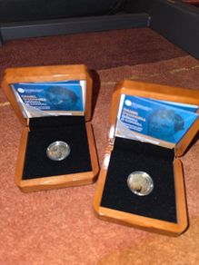 4X Gold Coin 1/4 oz Daniel O'Connoll 2025 Irish Central Bank Euro