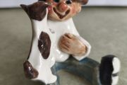 Little Man with Dog Made In West Cork