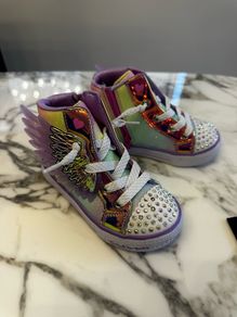 Sketchers trainers toddler size 24 brand new