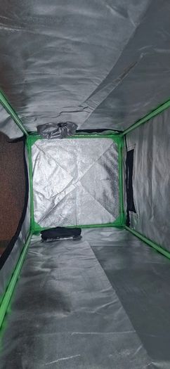Grow Tent (Used) 60x60x180cm + 75 Watts Full Spectrum LED Grow Light + Fan (Usb-C)