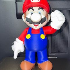 Mario, Luigi and Yoshi 3D printed
