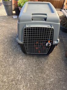 Dog transport cage