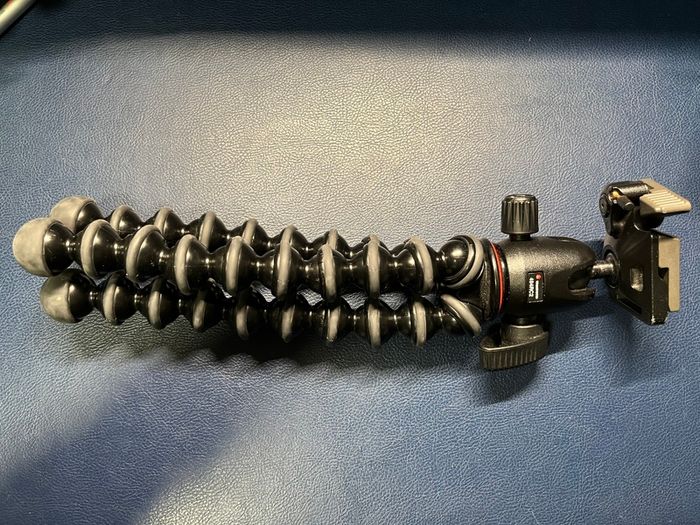Joby GorillaPod 5K + Manfrotto ball head quick release