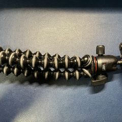 Joby GorillaPod 5K + Manfrotto ball head quick release