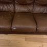 Italian Leather Sofa Image 3