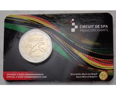 Belgium 2 Euro Base Metals Brilliant Uncirculated Coin 2025 - Circuit de Spa-Francorchamps
