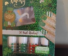 paddys day nail set