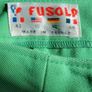1960s Vintage Fusalp bright green wide leg tailored trousers Image 5