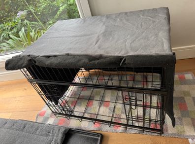 Dog crate - premium sliding door