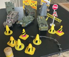 toy army trucks etc job lot