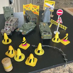 toy army trucks etc job lot