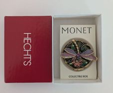 Monet Collectible Trinket Box