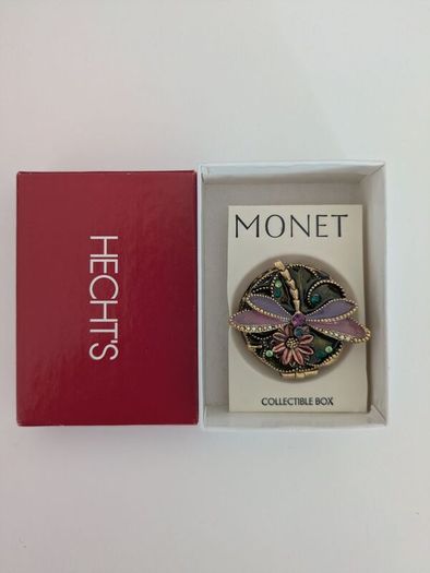 Monet Collectible Trinket Box