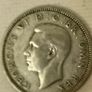 English Shilling 1937 Image 2