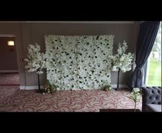 wedding flower wall