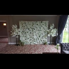 wedding flower wall