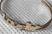 Sterling silver Love Mickey Mouse bracelet