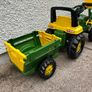 Rolly Junior John Deere Tractor With Loader And Trailer Image 3