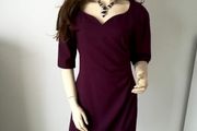 Burgundy LK Bennett dress, size 12