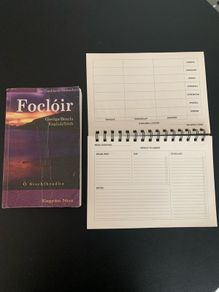 Irish dictionary/new study journal