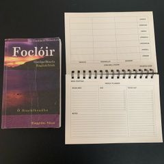 Irish dictionary/new study journal