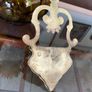 Vintage Brass Holy Water Font Wall Hanging Religious Home Decor Image 8