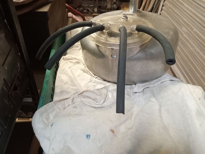 vintage  milking machine